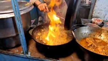 daal fry on hige pan 4k short video clip