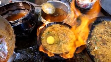 Ve daal chana yüksek alev 4k kısa video klibi