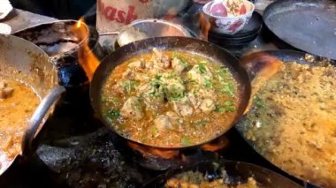 tavuk karahi 4k kısa video klibi