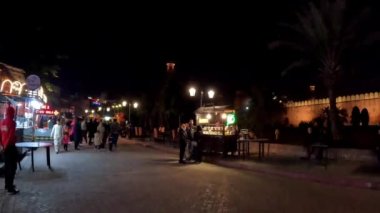 yemek sokağı 4K kısa video klibi