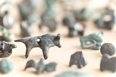 Antik İskitli nesneleri. Hayvan stili. Arkeolojik bulgular.