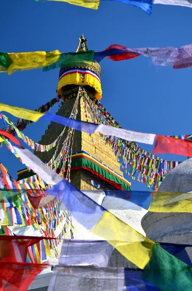 Budist tapınağı ve stupa