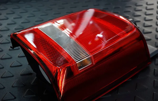 Modern Bir Arabanın Arka Lambası Otomobil Parçaları Araba Servisi Satış — Stok fotoğraf