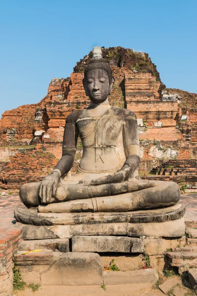 Uralter Buddha — Stockfoto