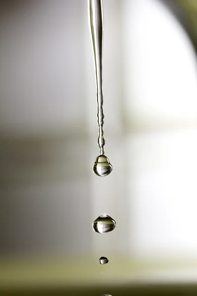 Agua, gotas de agua — Foto de Stock