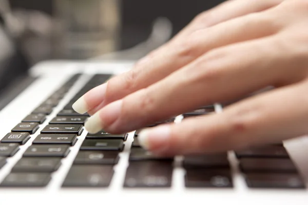 Toetsenbord van de laptop — Stockfoto