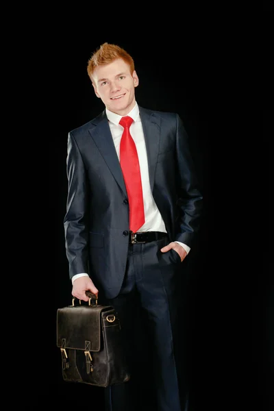 Retrato de homem de negócios bem sucedido — Fotografia de Stock
