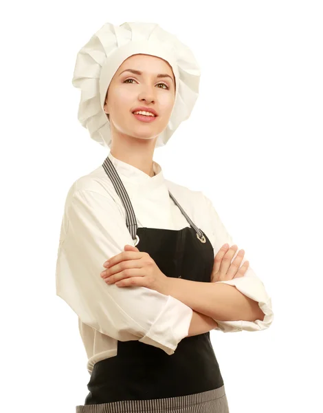 Attractive cook woman Stock Picture
