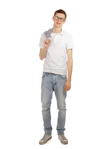 Full-length portrait of a young man — Stock Photo, Image