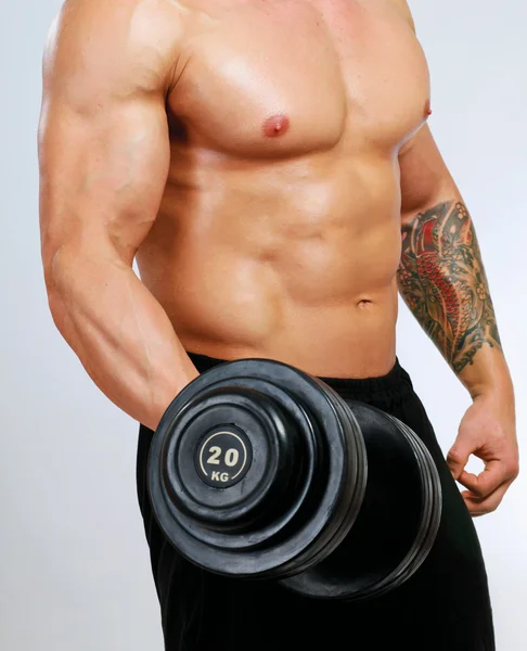 Handsome muscular man — Stock Photo, Image