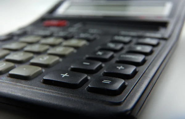 Closeup image of calculator keyboard — Stock Photo, Image