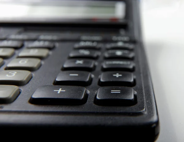 Imagem de close-up do teclado calculadora — Fotografia de Stock