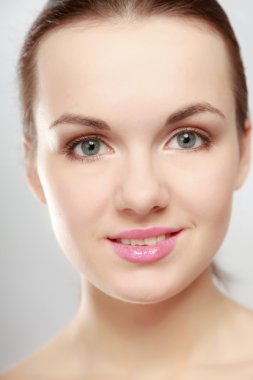 güzel bir kadın portresi