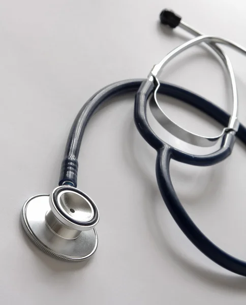 A stethoscope on white — Stock Photo, Image