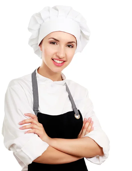 Attractive cook woman — Stock Photo, Image