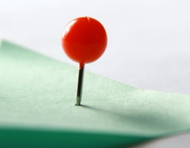 Groenboek opmerking op wit