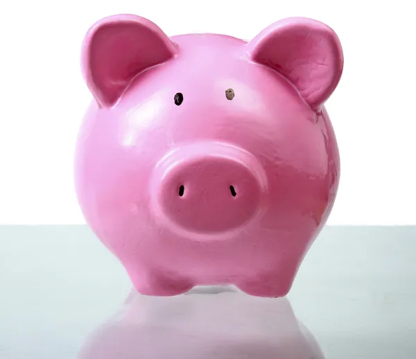 Piggy bank style money box — Stock Photo, Image