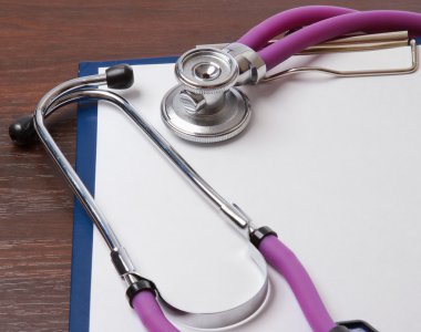 RX reçeteli steteskopun yakın çekimi