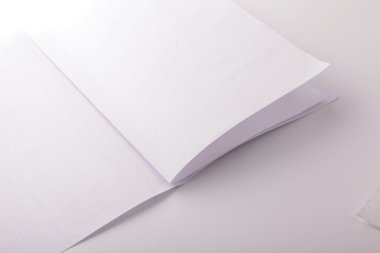 boş kağıt sayfası