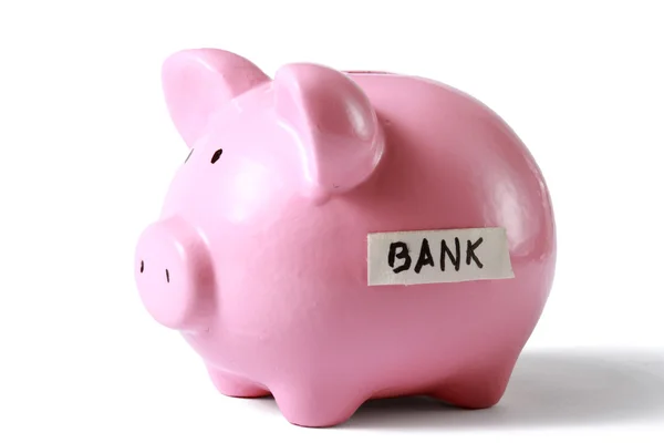 Piggy bank style money box — Stock Photo, Image