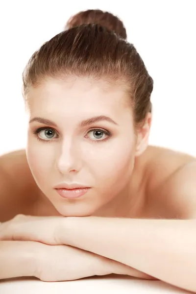 Woman in spa salon — Stock Photo, Image