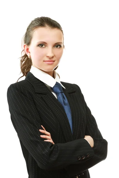 Portrait of a confident young woman standing — Stock Photo, Image