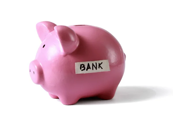 Caixa de dinheiro estilo banco Piggy — Fotografia de Stock