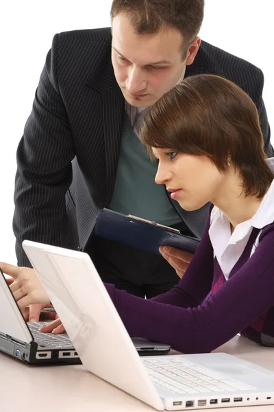 Gente de negocios trabajando — Foto de Stock