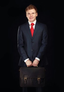 başarılı iş adamı portresi