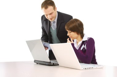 çalışan iş adamları