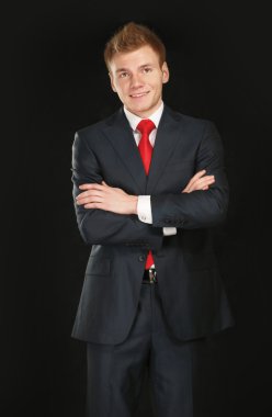 başarılı iş adamı portresi