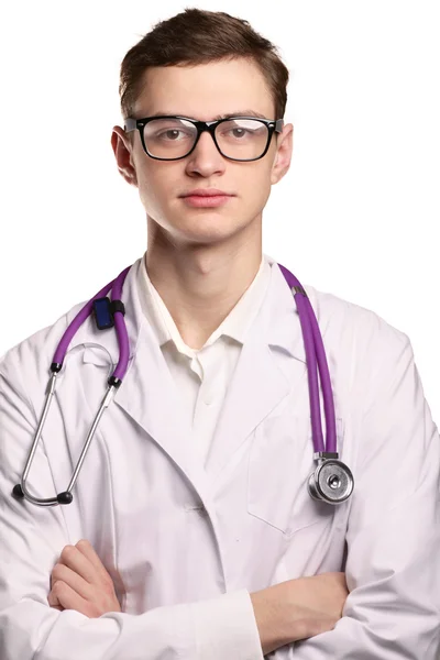 Retrato de primer plano de un médico varón —  Fotos de Stock