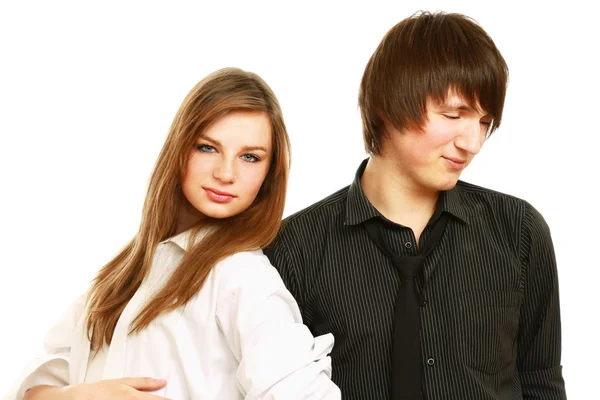 Beautiful young couple — Stock Photo, Image