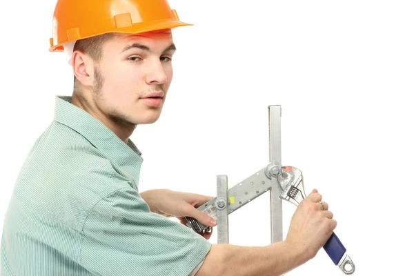 A young worker working — Stock Photo, Image