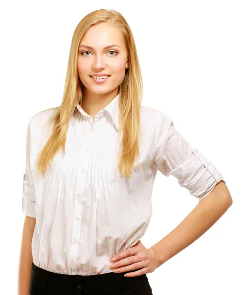 Portrait of a confident young woman — Stock Photo, Image