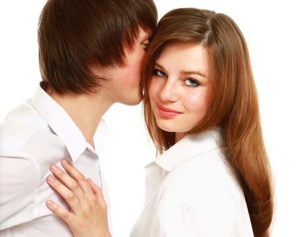 Bonito jovem casal — Fotografia de Stock