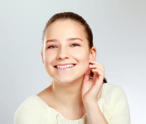 Eine schöne Frau — Stockfoto