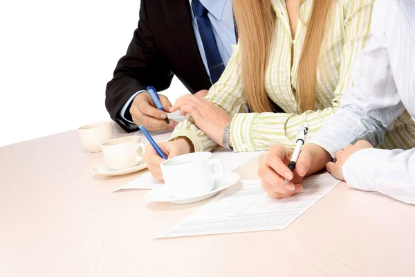 Businesspeople working — Stock Photo, Image