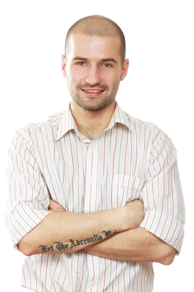 Retrato de um jovem — Fotografia de Stock