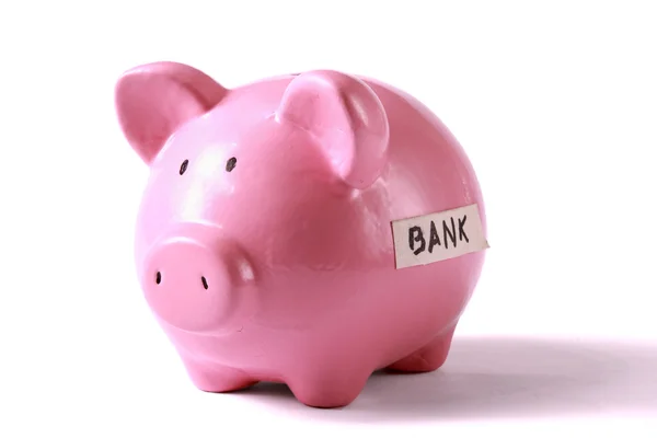 Piggy bank style money box — Stock Photo, Image