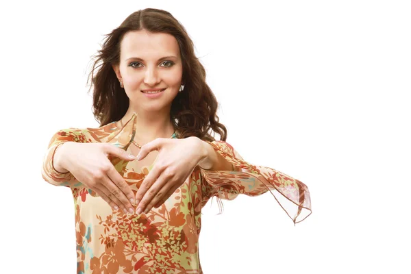 Portrait of a young woman — Stock Photo, Image