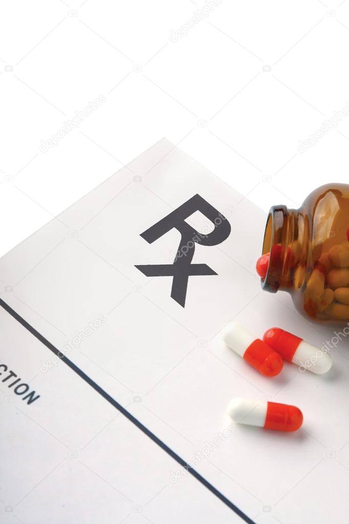 Pills on a RX prescription