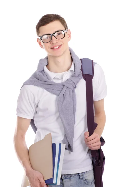 Porträt eines College-Typen — Stockfoto
