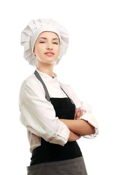 Attraente cuoca donna — Foto Stock