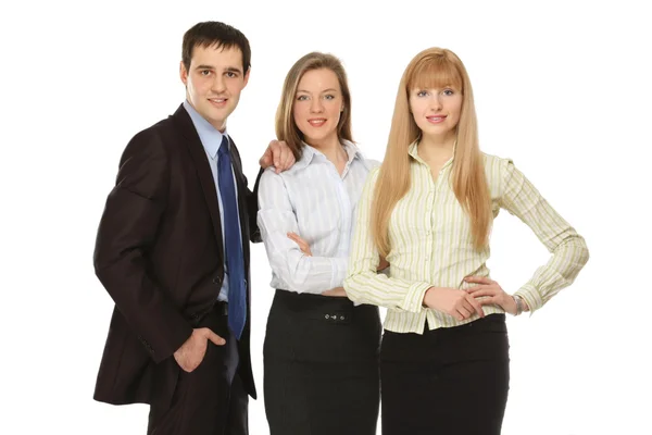Closeup portrait of a business team — Stock Photo, Image