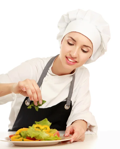 Portrait of a young cook — Stock Photo, Image