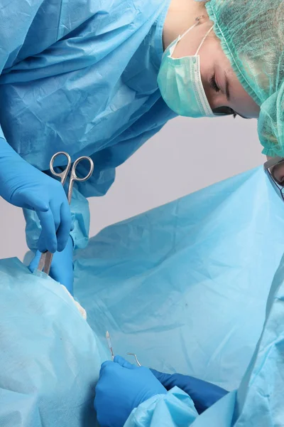 Operating a patient — Stock Photo, Image