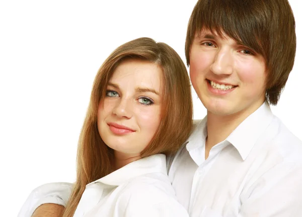 Záběr mladého páru — Stock fotografie