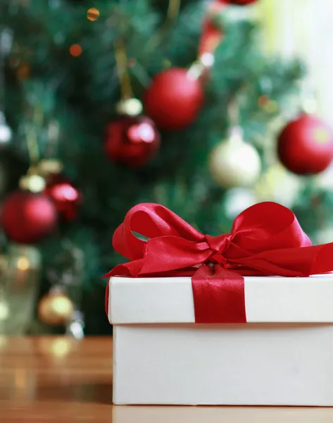 Cajas de regalo de Navidad. — Foto de Stock