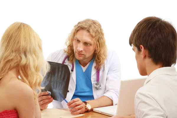 A visit to a doctor — Stock Photo, Image